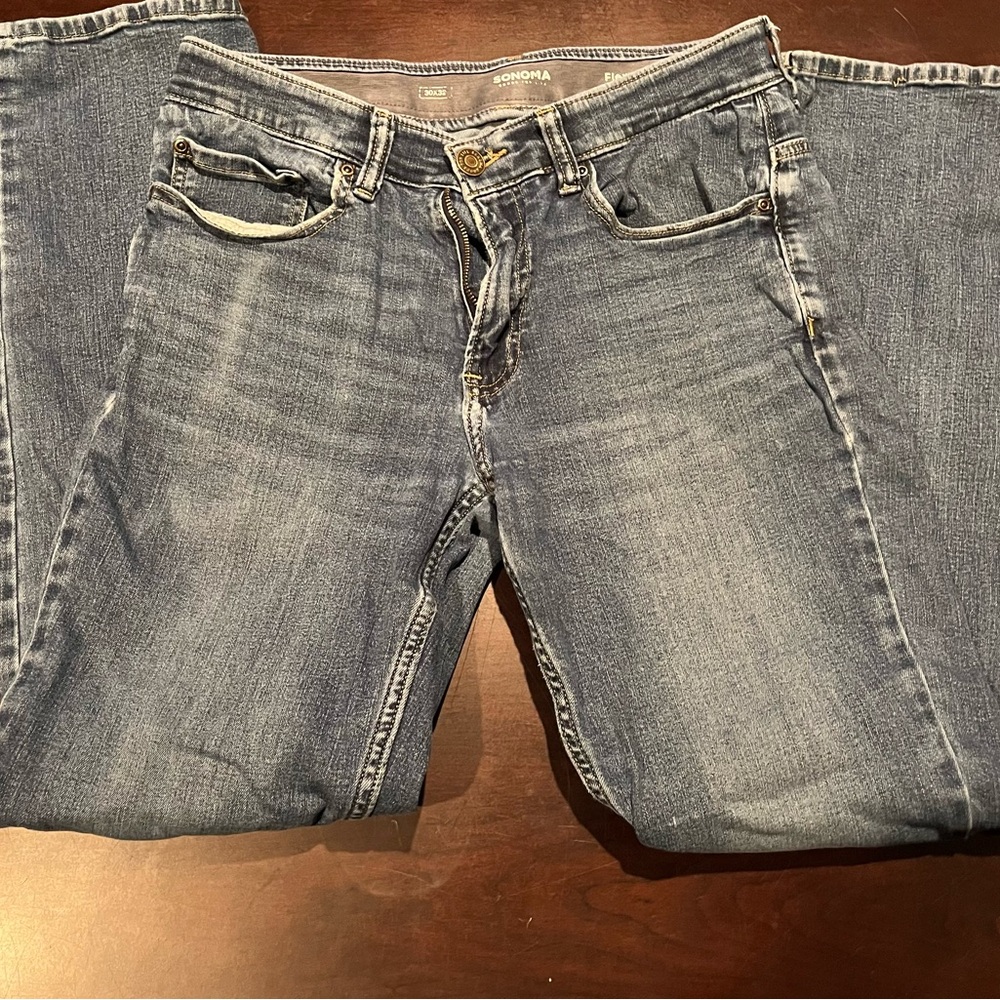 Men's Classic Blue Jeans